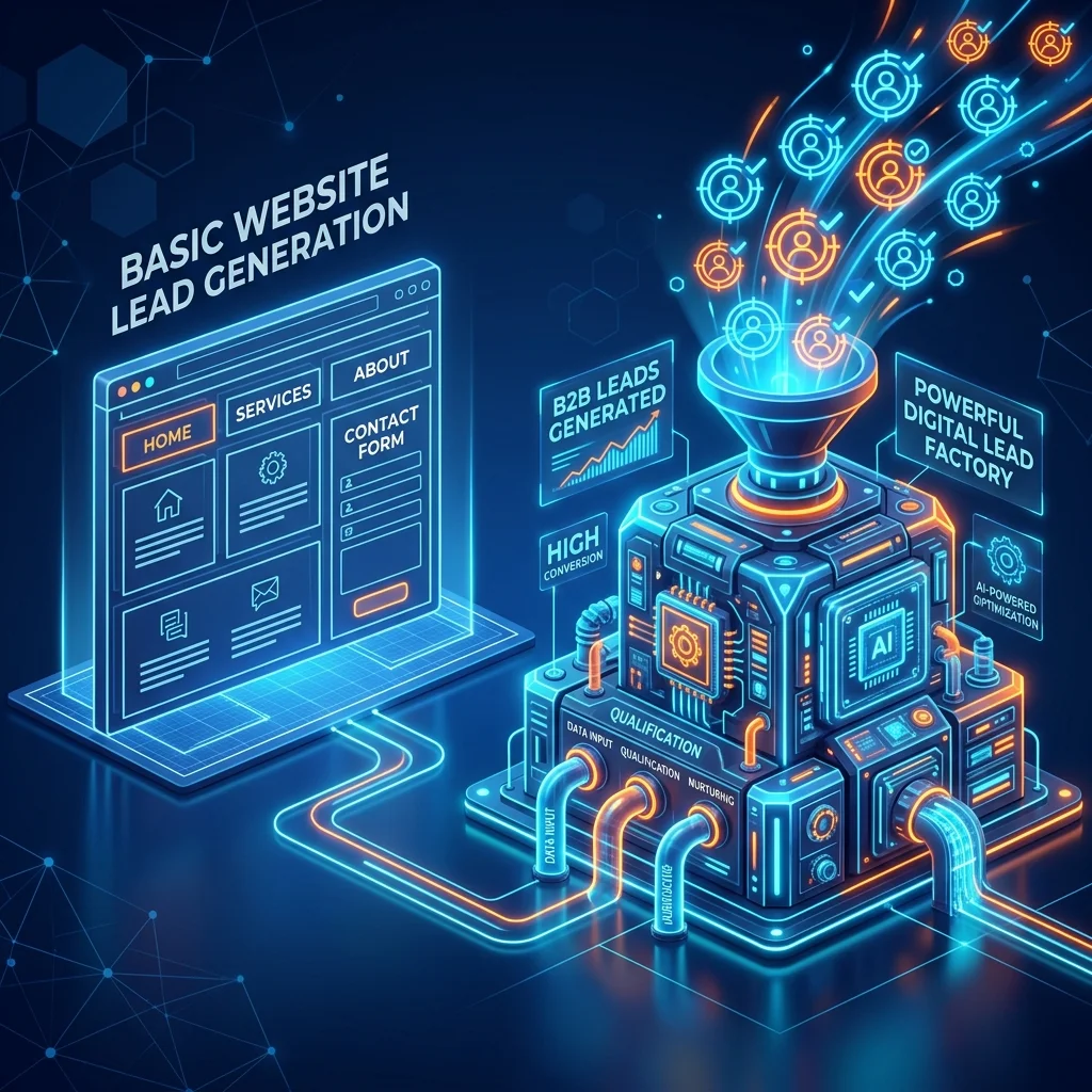 A Digital Asset is Not a Website: It's a B2B Lead Engine